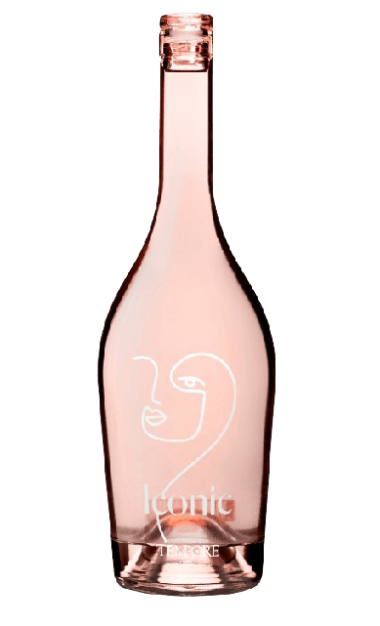 Botella del rosado Iconic de Bodegas Témpore