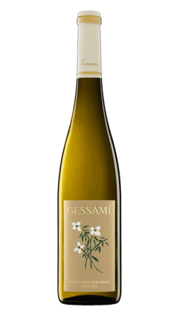 Botella del vino ecológico Gramona Gessami