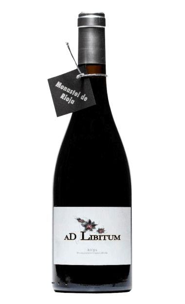 Compra el vino ecológico AD LIBITUM Monastel de la Rioja 2019