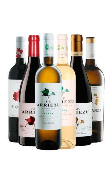 Compra el pack degustación de la bodega Arriezu Vineyards