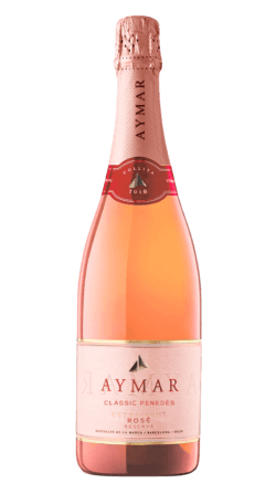 Compra el vino espumoso ecológico Aymar Rosé Extra Brut Reserva 2016