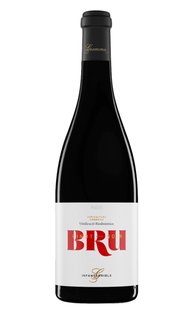 Botella del vino ecológico y biodinámico: Gramona Bru 2017