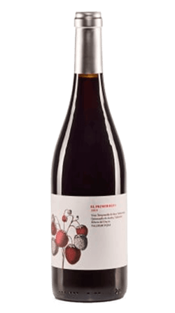 Botella del vino El Primer Beso, de Valdemonjas