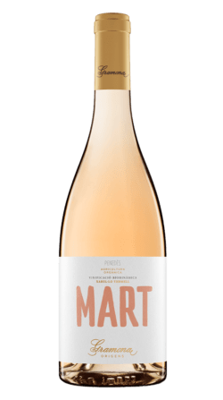 Botella del vino ecológico Gramona Mart 2020