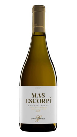 Botella de vino ecológico Gramona Mas Escorpí 2019