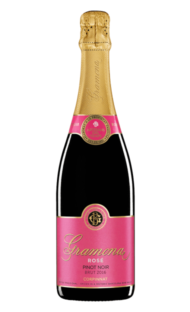 Botella de vino Gramona Rose