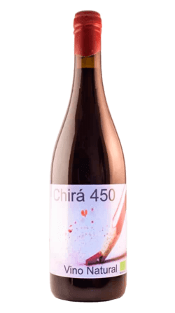 Compra el vino tinto ecológico Chirá 450 2019 de Bodegas Puerta del Viento